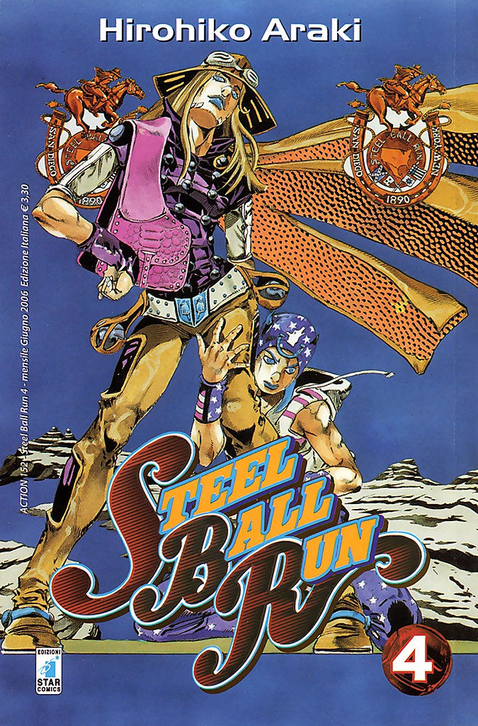 JoJo's Bizarre Adventure Part 7 - Steel Ball Run-Volume 4